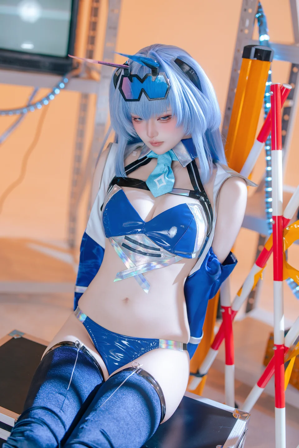 屿鱼 - No.082 碧蓝航线 花园赛车服 [82P-792MB] tg@simisebaisi 【丝足阁】037.webp